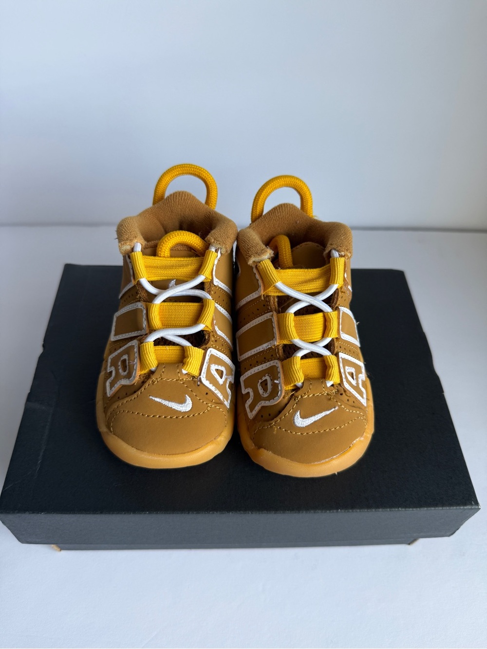 Nike Kids Yellow/Tan Athletic Sneakers